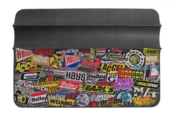 Holley /MSD Sticker Bomb Fender Cover, (36" X 26") 36-445