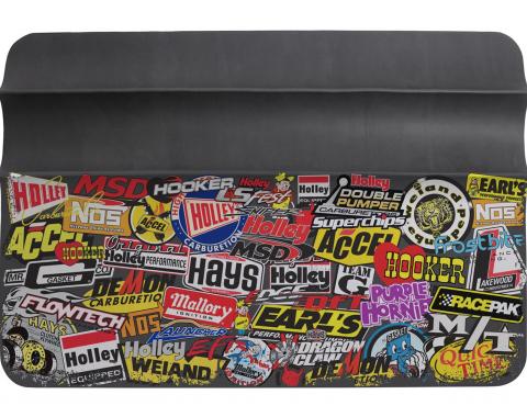 Holley /MSD Sticker Bomb Fender Cover, (36" X 26") 36-445