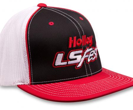 Holley LS Fest Flexfit Flat Bill Hat 10166-LGHOL