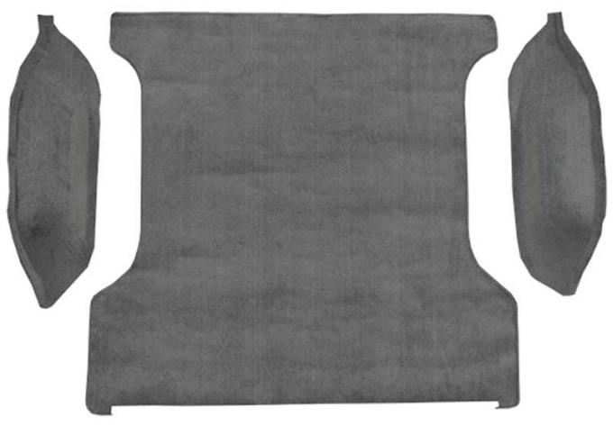 OER 1980-93 Ford Bronco Cargo Area - Molded Cutpile Carpet Kit - Dark Gray F9310747