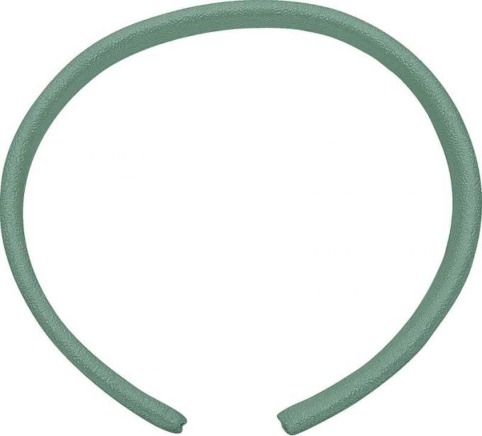 OER Door Jamb Vinyl Windlace , Green , Snap On Double Lip Style , 20 Foot Roll T5GREEN