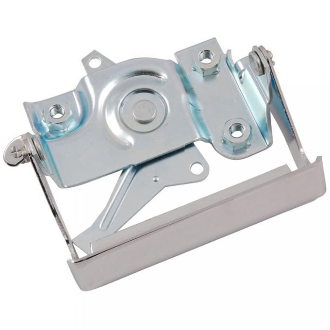 OER 1973-79 Ford F-Series Truck, Tailgate Latch Release Handle, Chrome TR43400D