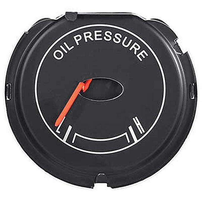 OER 1968 Mustang, Oil Pressure Gauge, without Factory Tachometer 9B308B