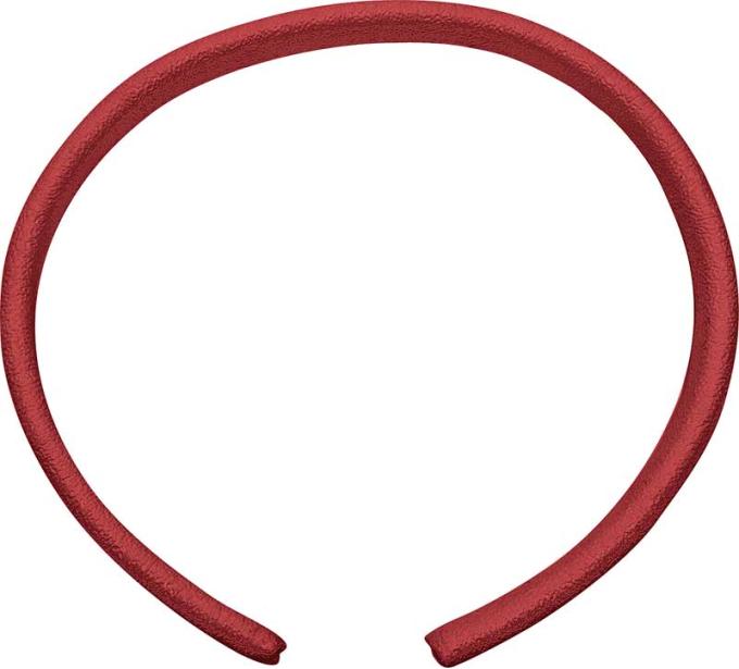 OER Door Jamb Vinyl Windlace , Bright Red , Snap On Double Lip Style , 20 Foot Roll T5BRTRED