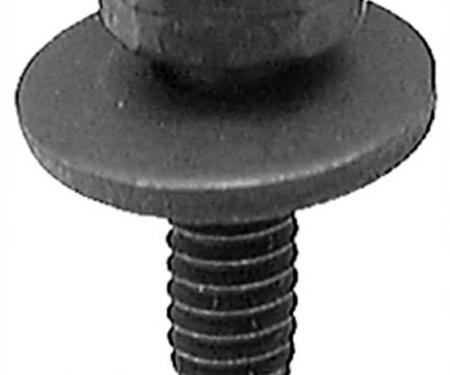 Hex Head Sems® Body Bolt W/Dog Point 1/4-20 X 1-3/16'' - Black