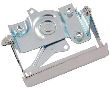 OER 1973-79 Ford F-Series Truck, Tailgate Latch Release Handle, Chrome TR43400D