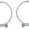 OER 1965-70 Mustang Fuel Filler Neck Clamps HK208