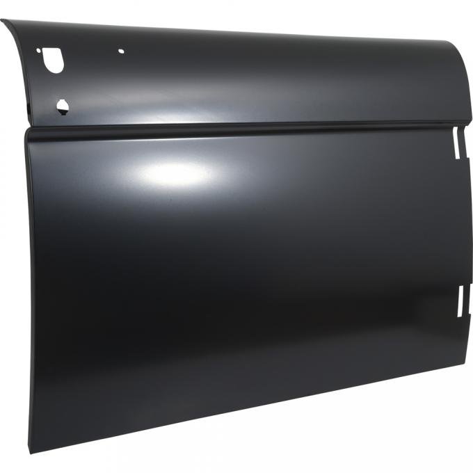 OER 1966-67 Ford Bronco, Full Outer Door Skin, With Hole For Door Lock Cylinder, RH Passenger Side TR20122C