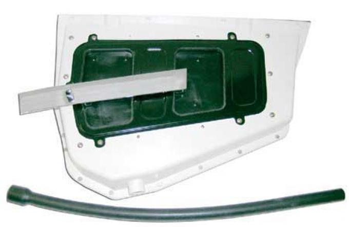 OER 1967-68 Mustang Fastback Quarter Vent Doors, RH 278C28A