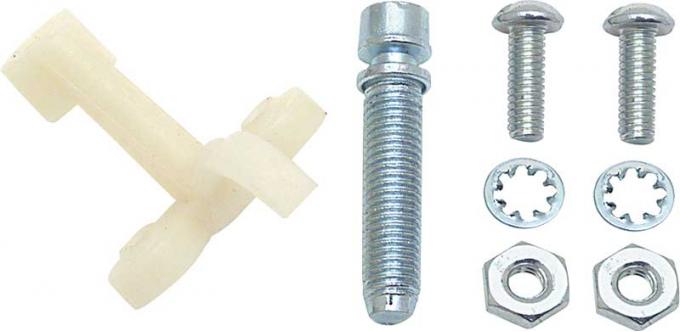 OER GM Headlamp Adjuster Screw And Nut Set - 8 Pieces A3178