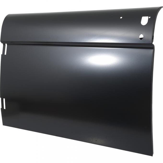 OER 1966-67 Ford Bronco, Full Outer Door Skin, With Hole For Door Lock Cylinder, LH Driver Side TR20122D