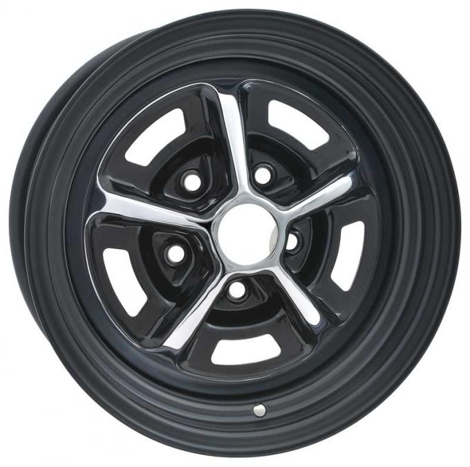 OER 14" X 6", Magnum 500 Style Road Wheel, Painted, With 5 X 4-1/2" Bolt Pattern, 4" Backspacing MW869